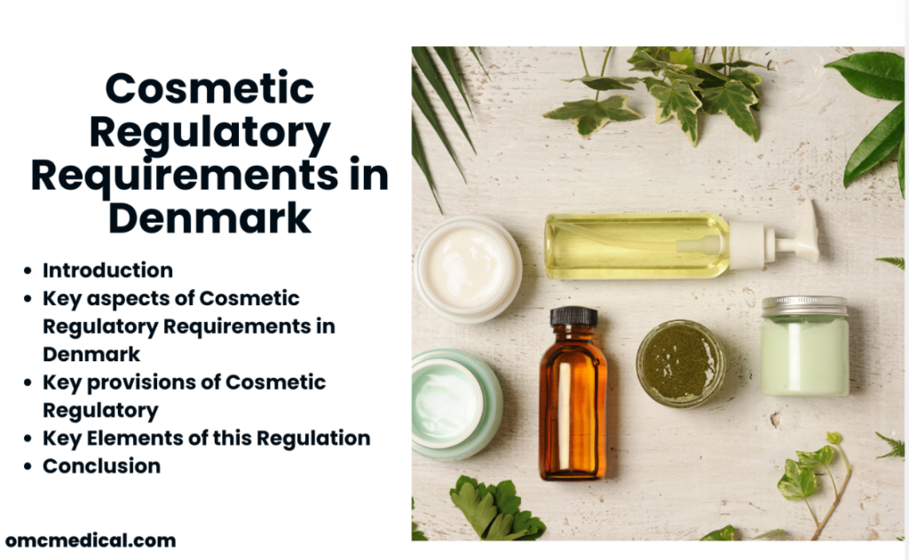 Cosmetic Regulatory Requirements in Denmark