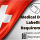 Labelling Requirements – Swiss Authorized Representative